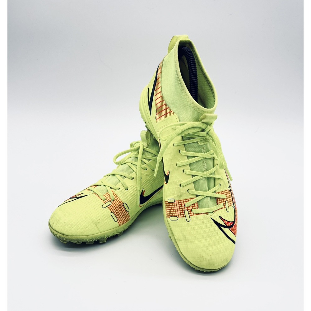 Nike Kids Air Zoom Mercurial Superfly Soccer Cleats Size 6 - Yellow Strike